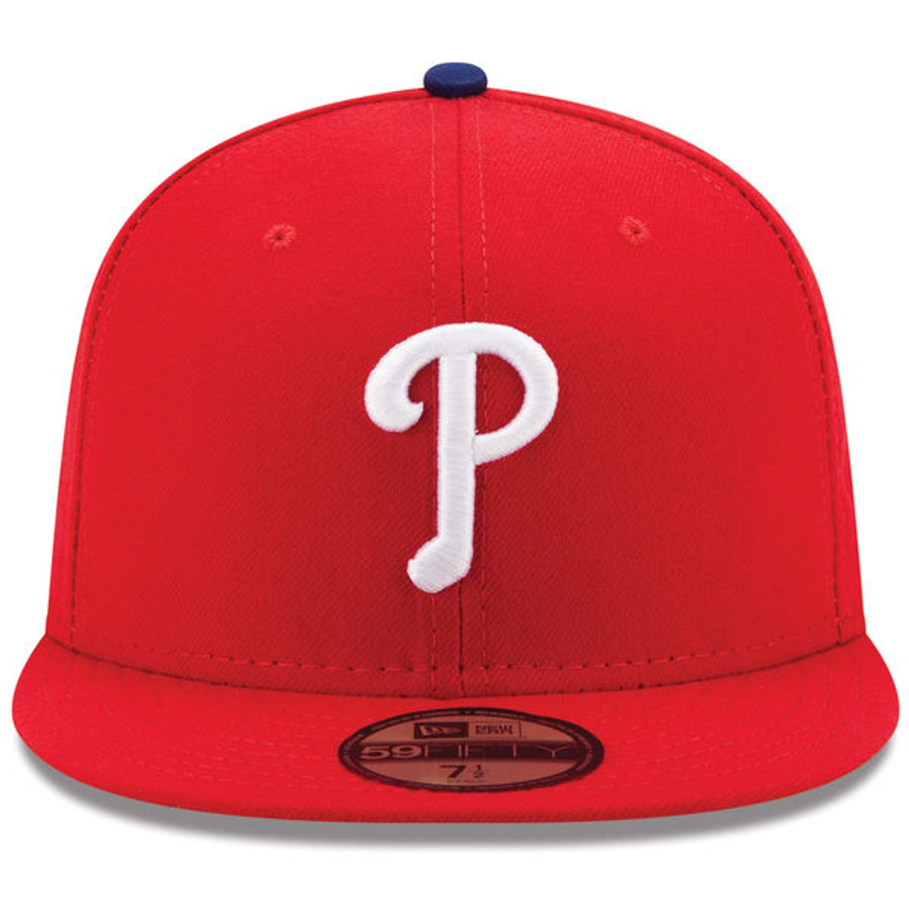 Men's New Era Philadelphia Phillies Red On-Field 59FIFTY Fitted Cap