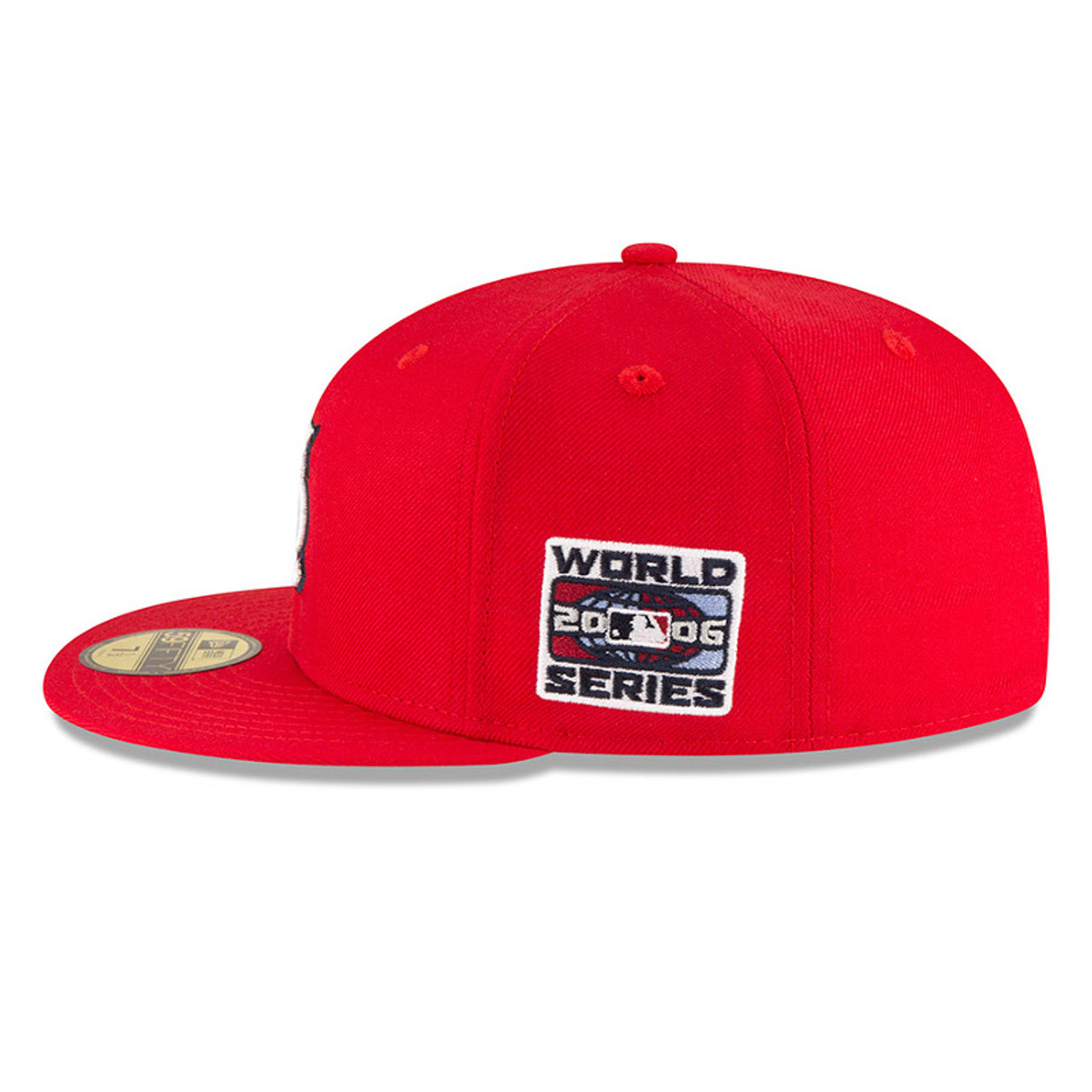 Shop New Era 59Fifty St. Louis Cardinals 2006 World Series Wool Hat  11783648 red