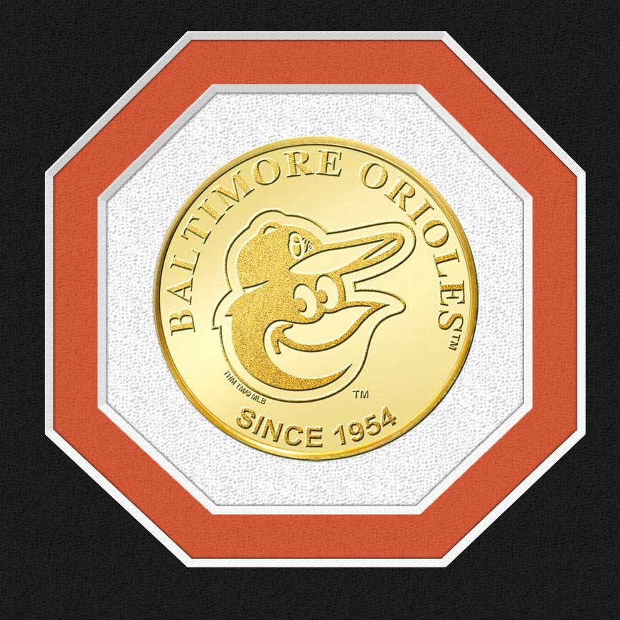 Highland Mint Cal Ripken Jr. Hall of Fame Plaque Bronze Coin 13 x