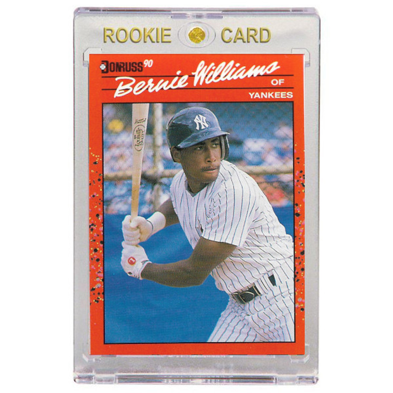 Bernie Williams New York Yankees 1990 Donruss # 689 Rookie Card