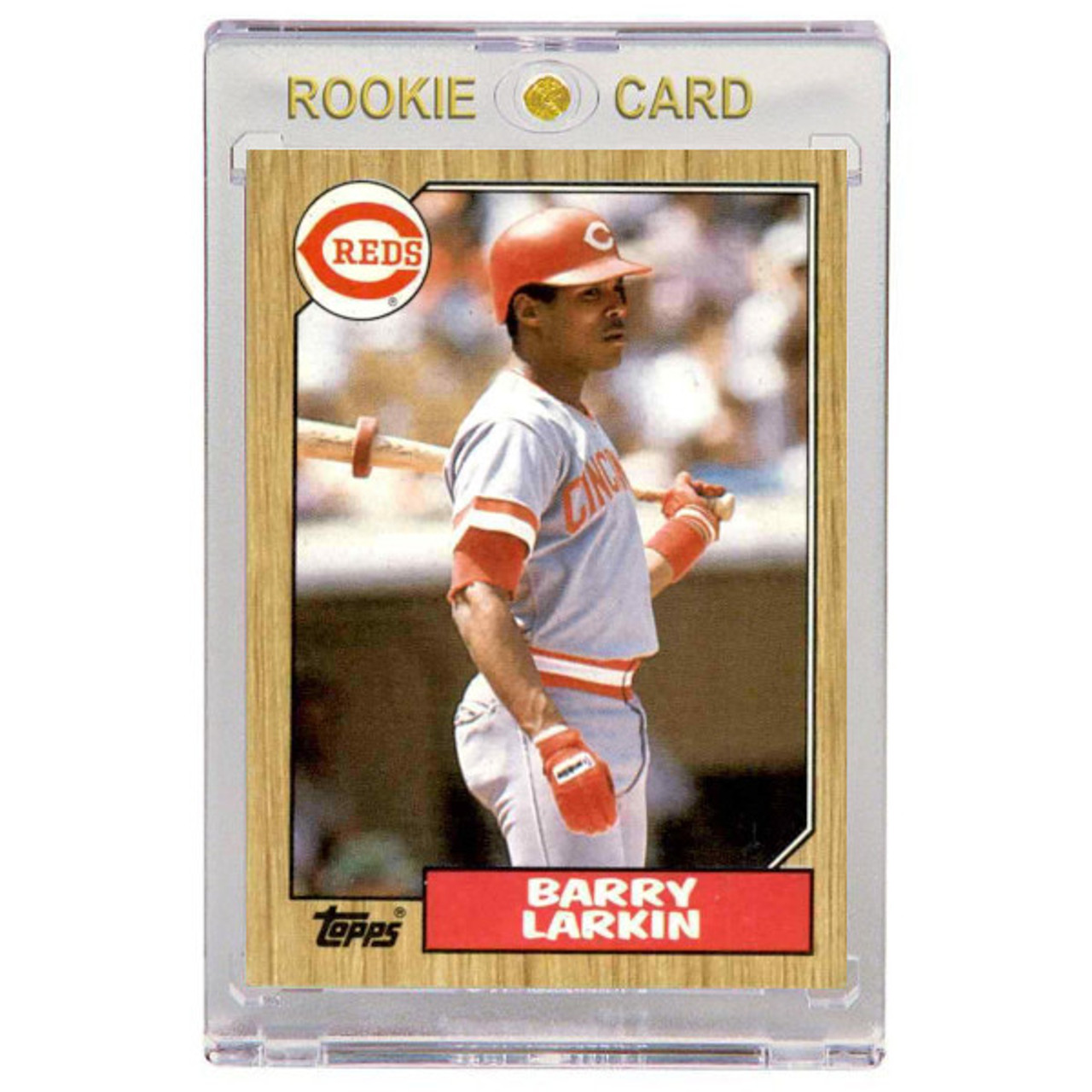 Barry Larkin Cincinnati Reds 1987 Topps # 648 Rookie Card
