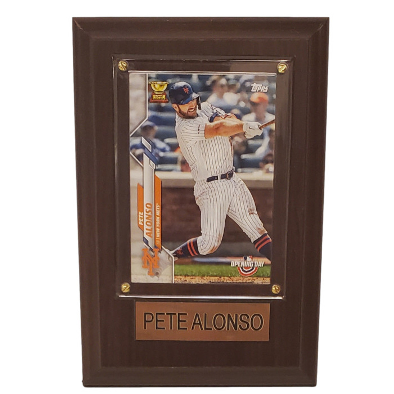 Derby King” (Pete Alonso) New York Mets - 1/1 Original on Wood