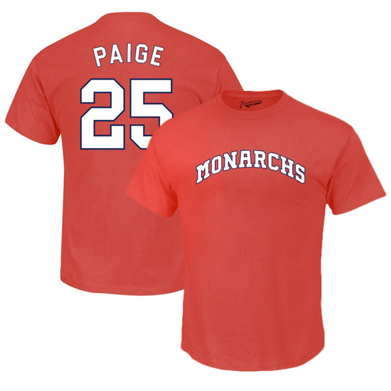 Custom Kansas Satchel Paige #25 Monarchs Baseball Jersey Sewn