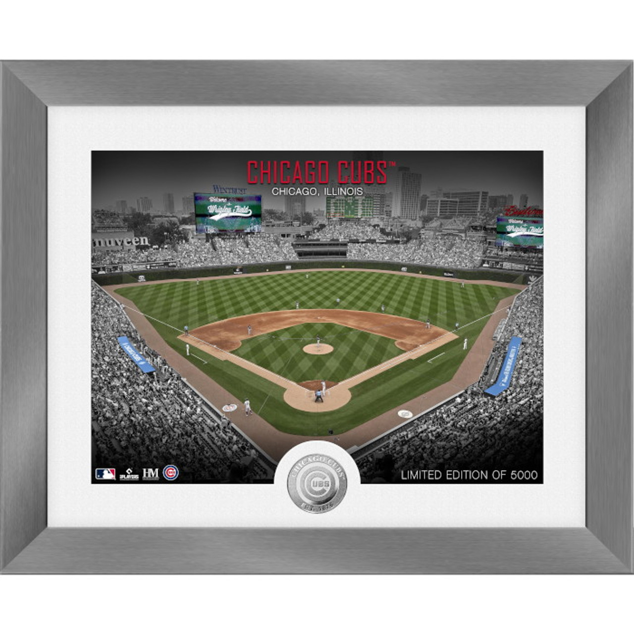 The Highland Mint | Miami Marlins 2023 Signature Field Photo Frame