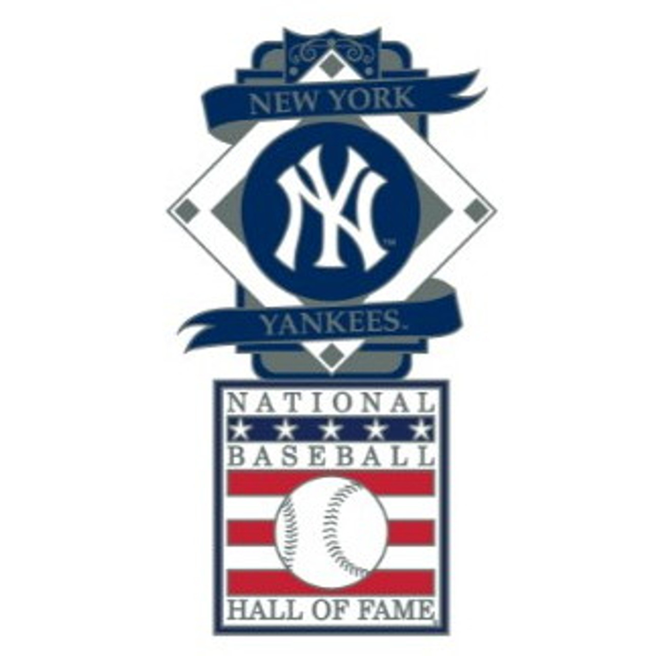 New York Yankees Baseball Hall of Fame Logo Exclusive Collector's Pin