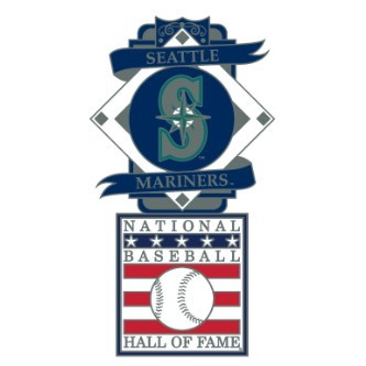 Seattle Mariners Baseball Hall of Fame Logo Exclusive Collector's Pin