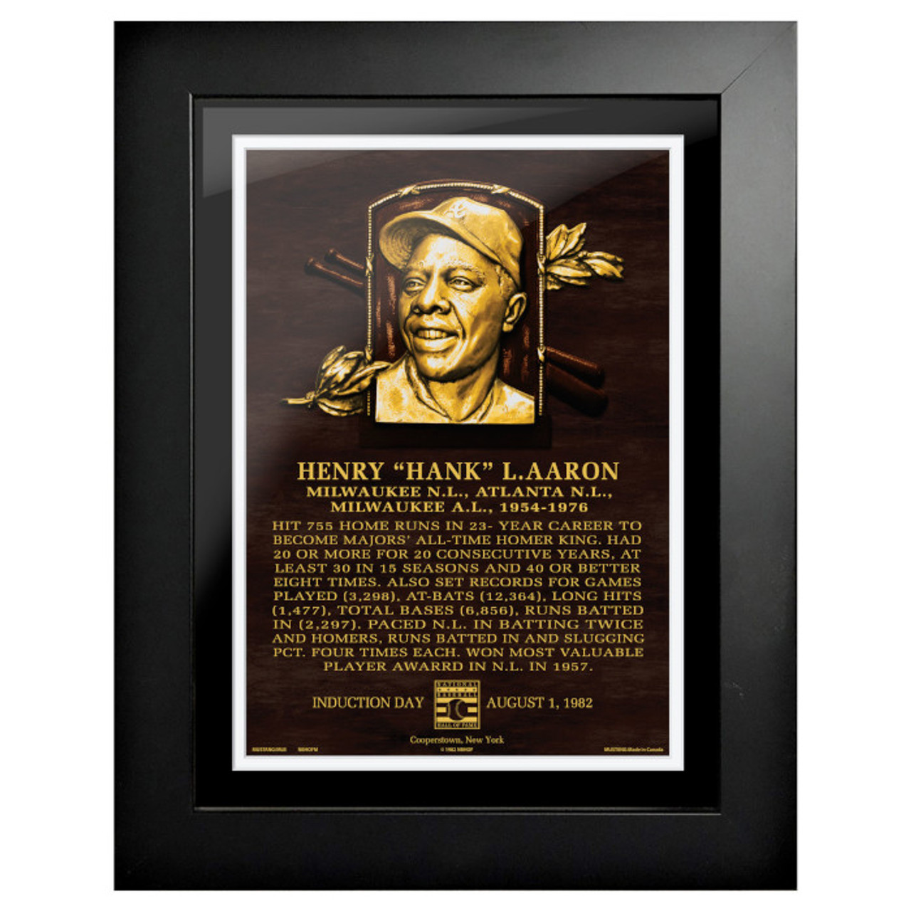 hank aaron hall of fame