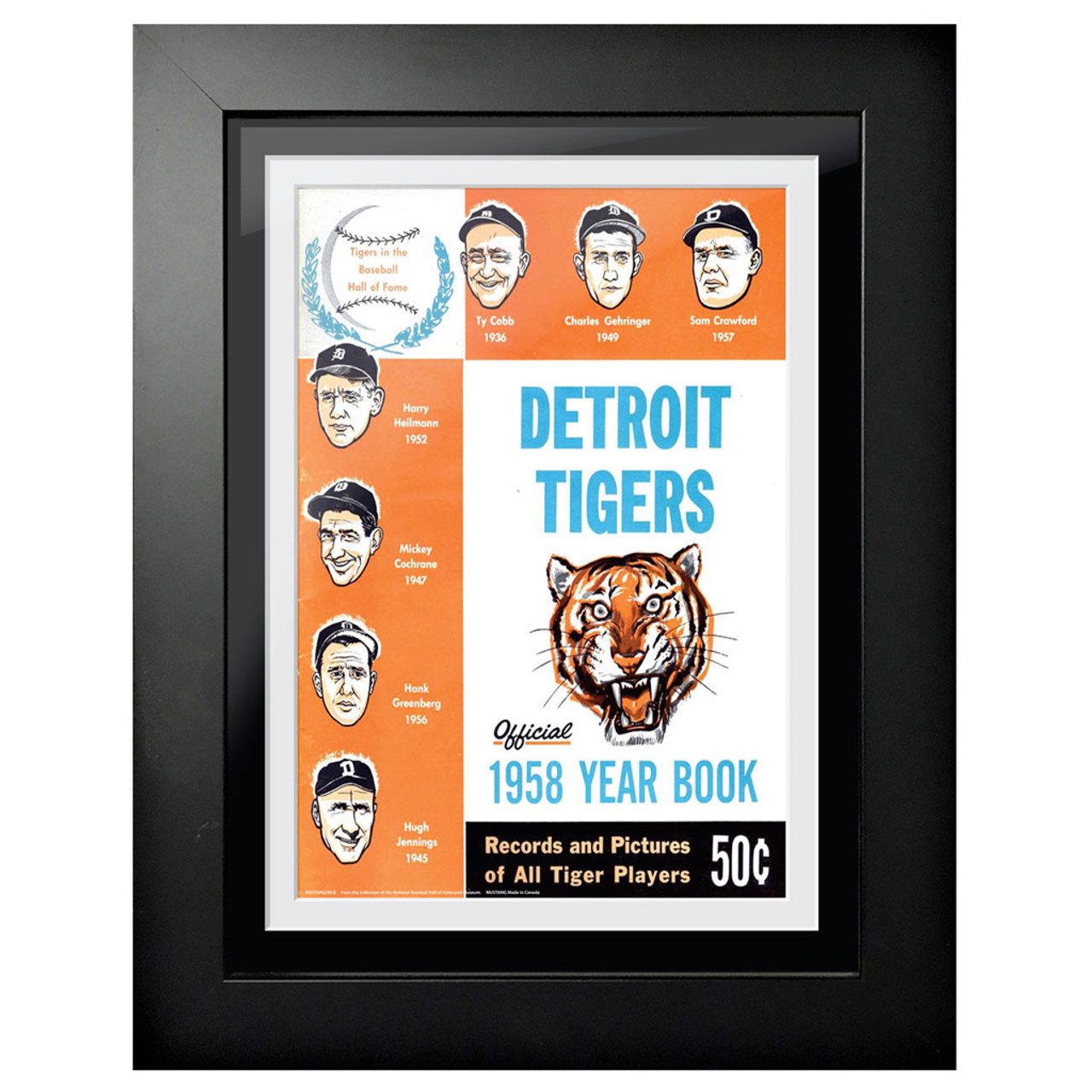 MLB Detroit Tigers - Retro Logo 14 Poster