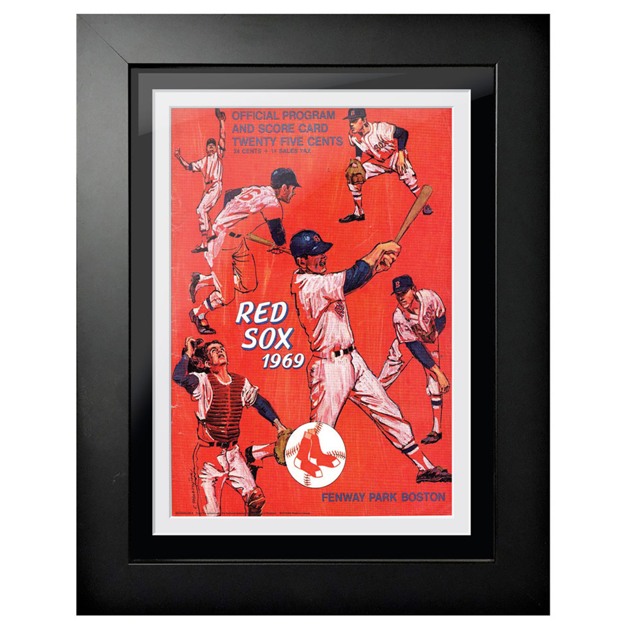 Boston Red Sox Poster - Fenway Park Vintage Print - Red Sox Art