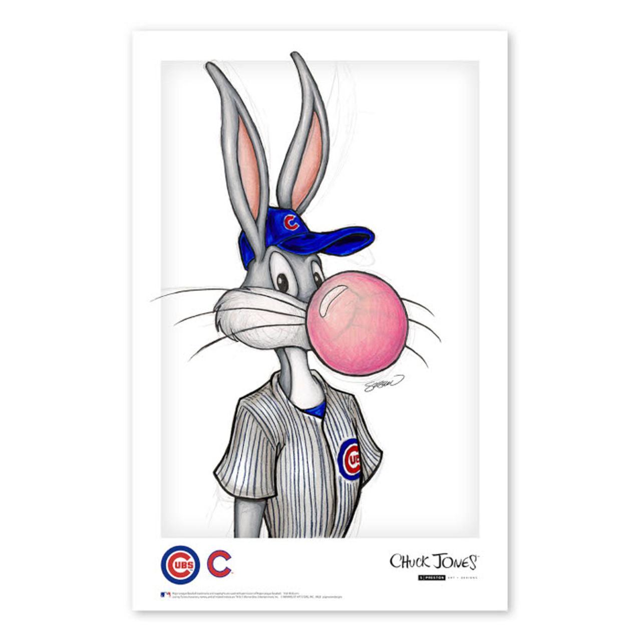 Customized NY Mets Bugs Bunny Jersey