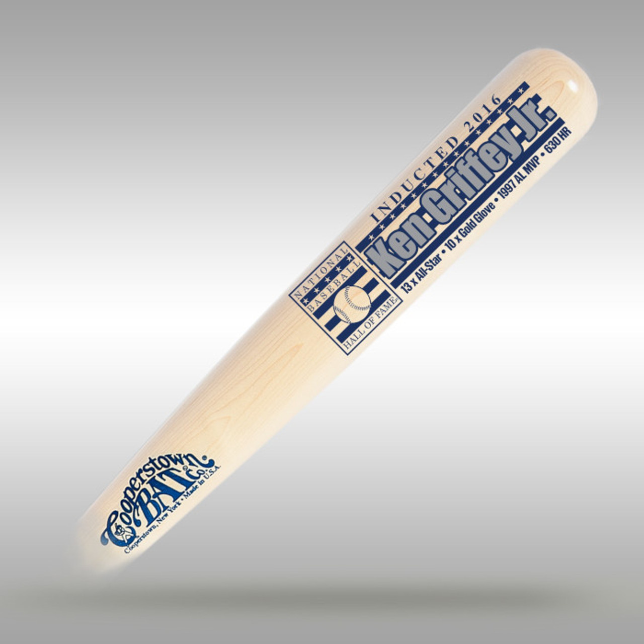 Fergie Jenkins Baseball Hall of Fame Silver Player Series Full Size Bat