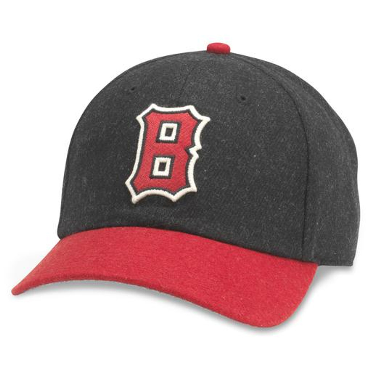 Oh Trading Company Negro League Detroit Stars Adult Red Fitted Cap Sz 7 3/8  NWT