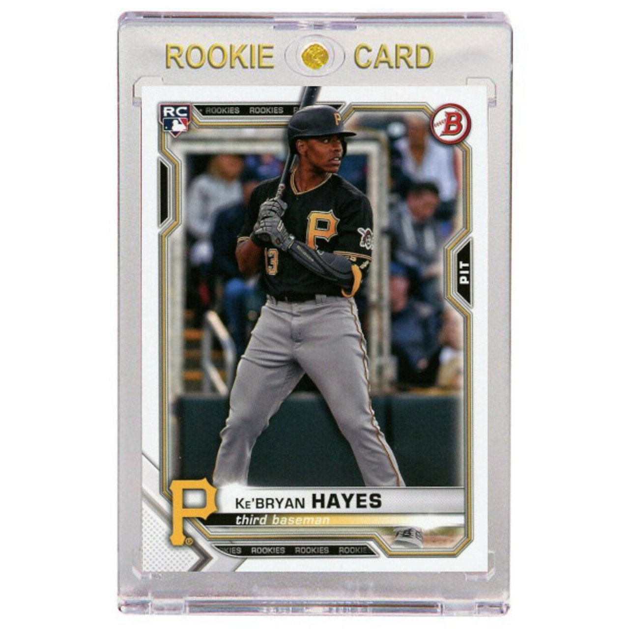 Ke'Bryan Hayes Pittsburgh Pirates 2021 Bowman # 66 Rookie Card
