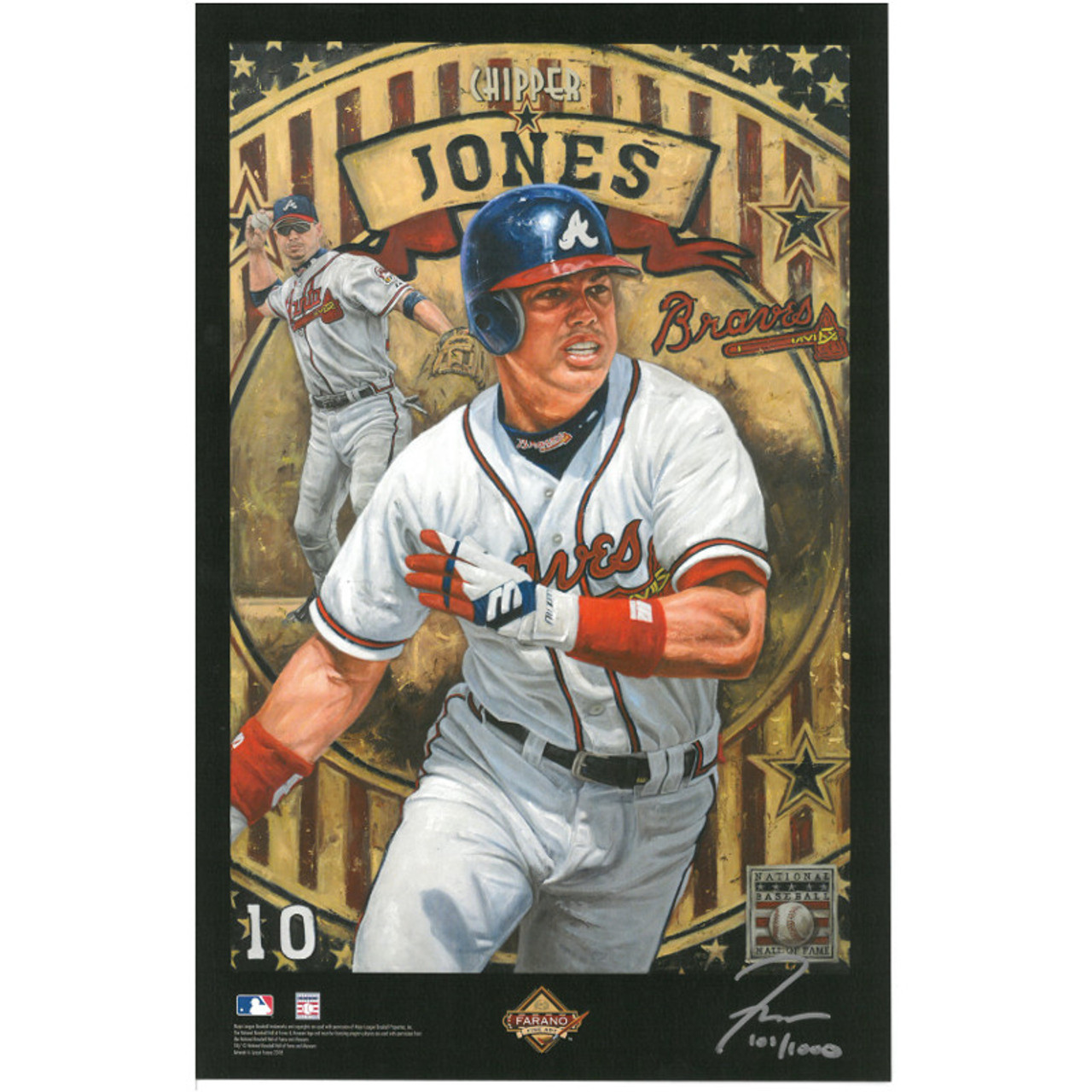 Michael Harris II Poster Atlanta Braves MLB Baseball Framed 