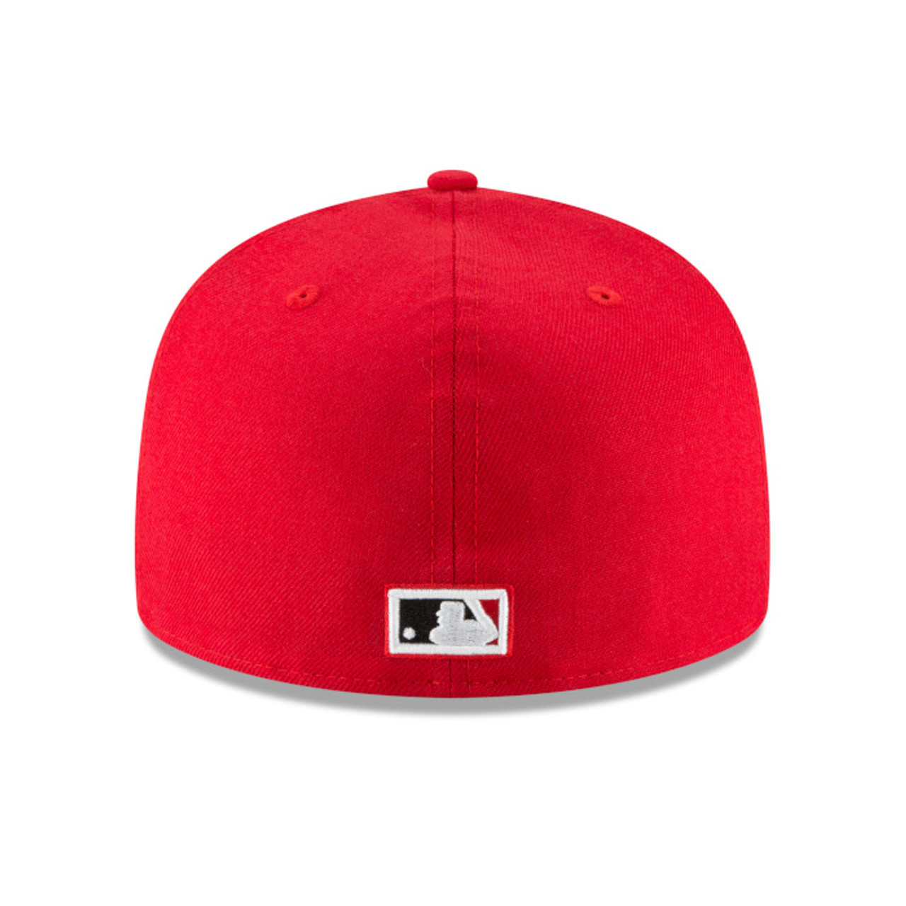 Cincinnati Reds New Era Undervisor 59FIFTY Fitted Hat - White/Red