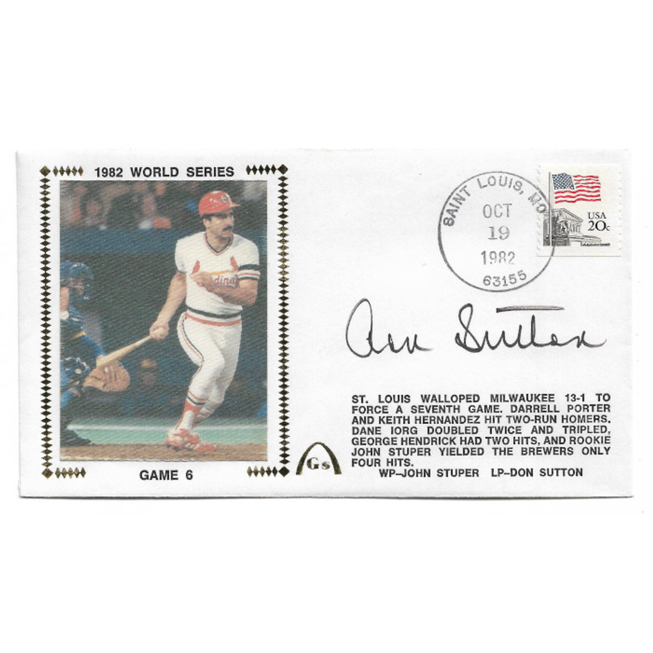 Keith Hernandez St. Louis Retro WHT