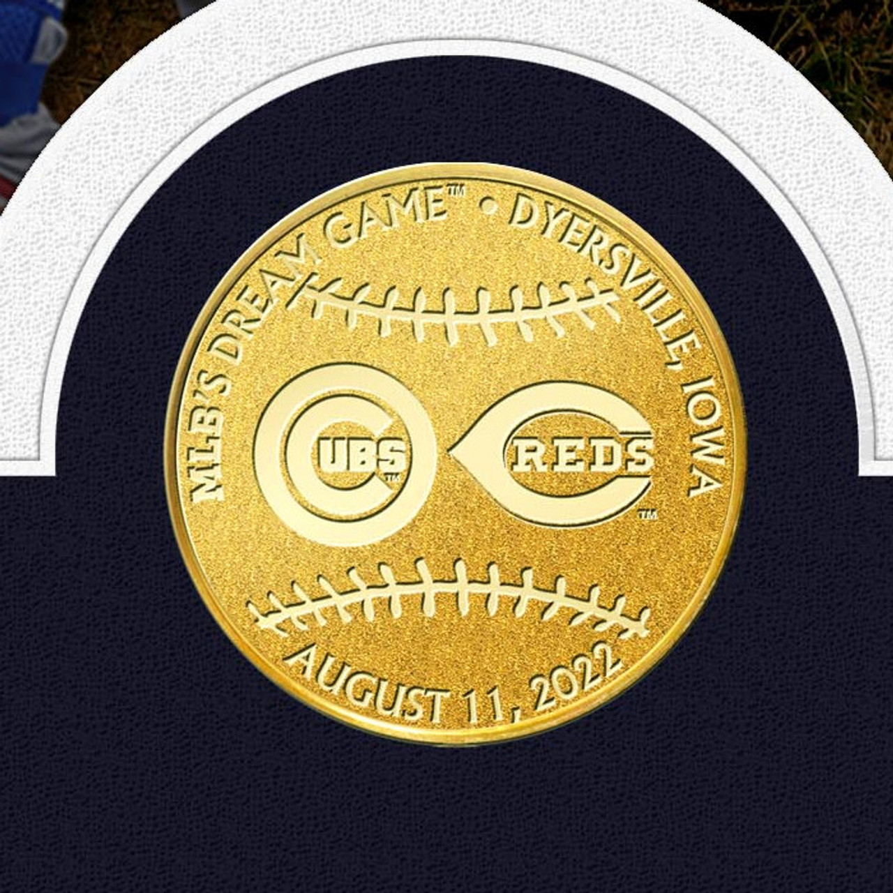 Highland Mint Chicago Cubs Stadium Gold Mint Coin