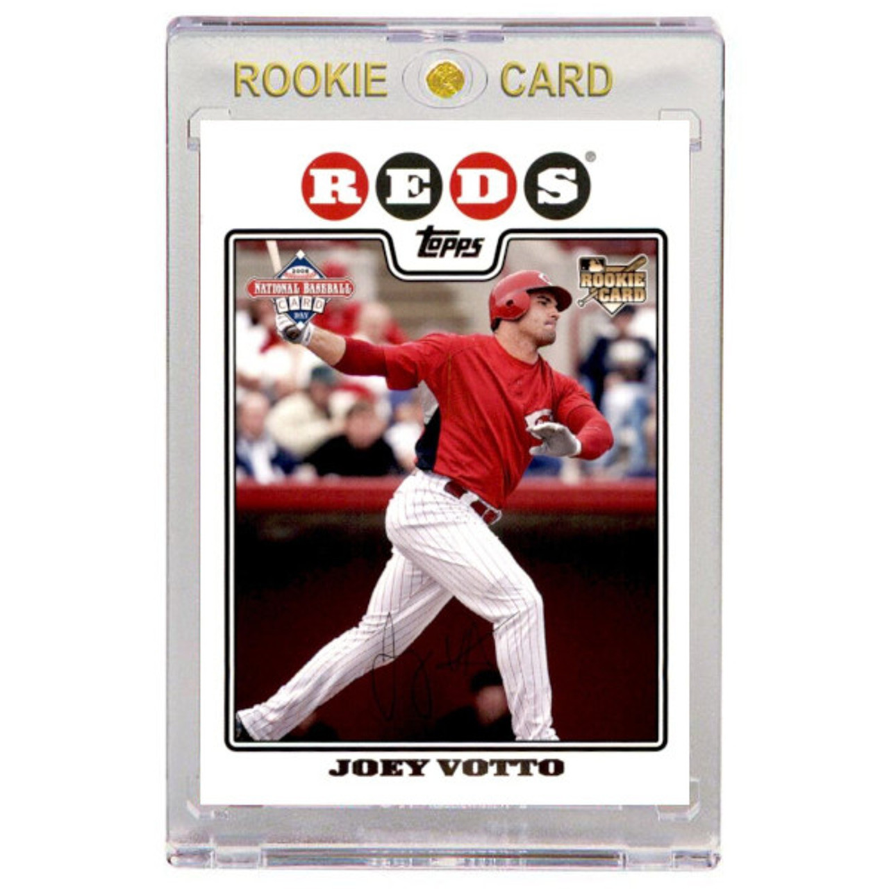 Joey Votto Cincinnati Reds 2008 Topps National Card Day # 7 Rookie Card