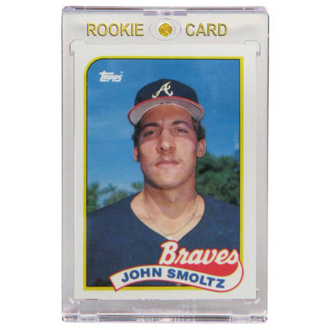 John Smoltz Atlanta Braves 1989 Upper Deck # 17 Rookie Card