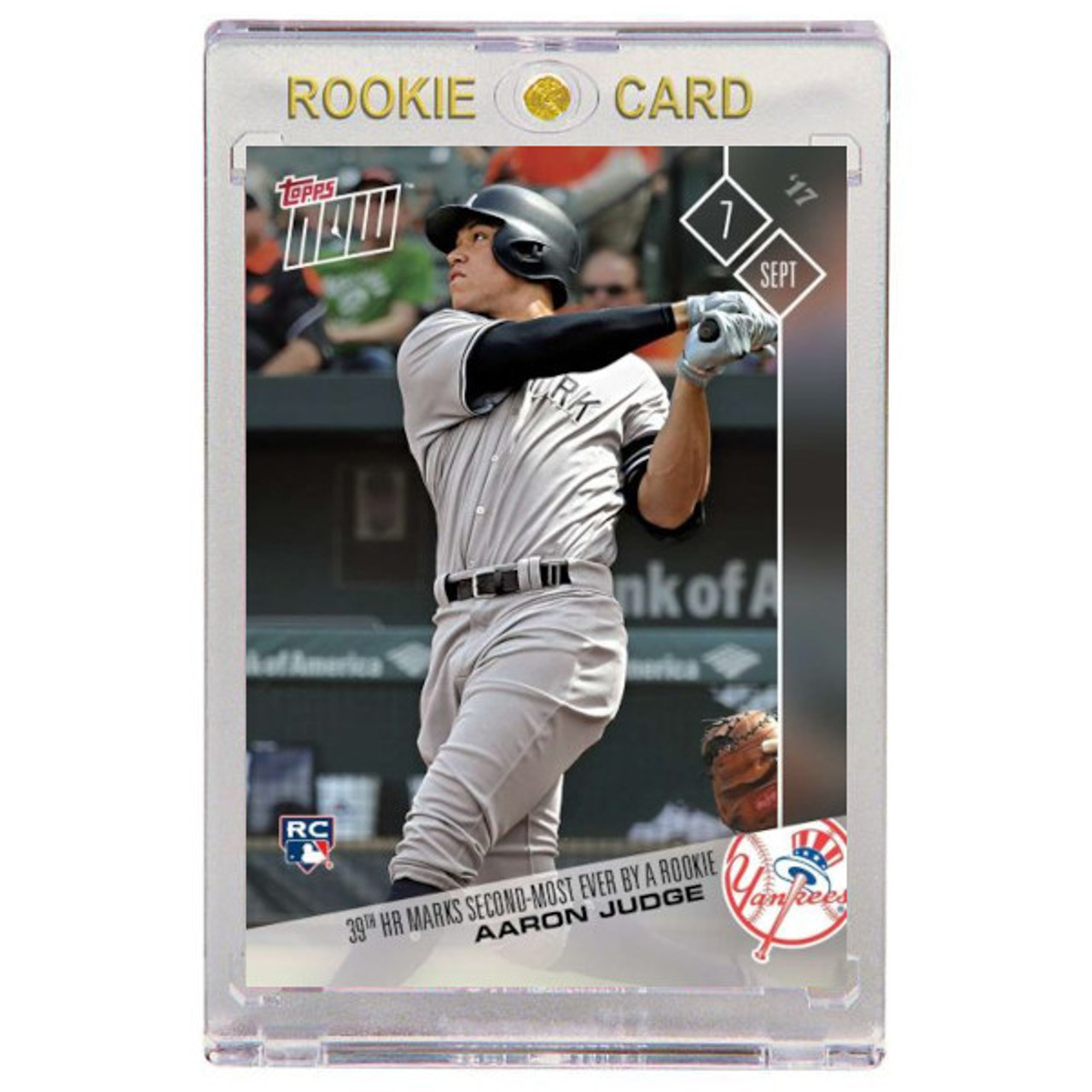 Aaron Judge New York Yankees 2017 Topps Now # 570 Rookie Card
