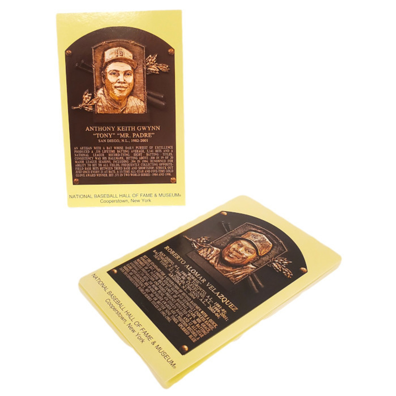 San Diego Padres Baseball Hall of Fame Plaque Postcard Team Set (14)