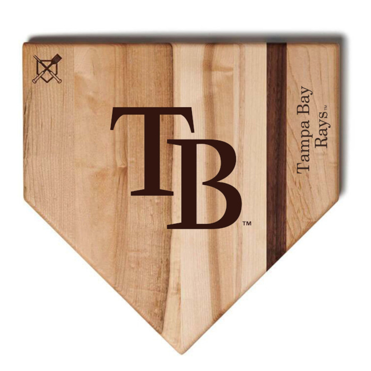 Tampa Bay Rays Baseball Wood Sign