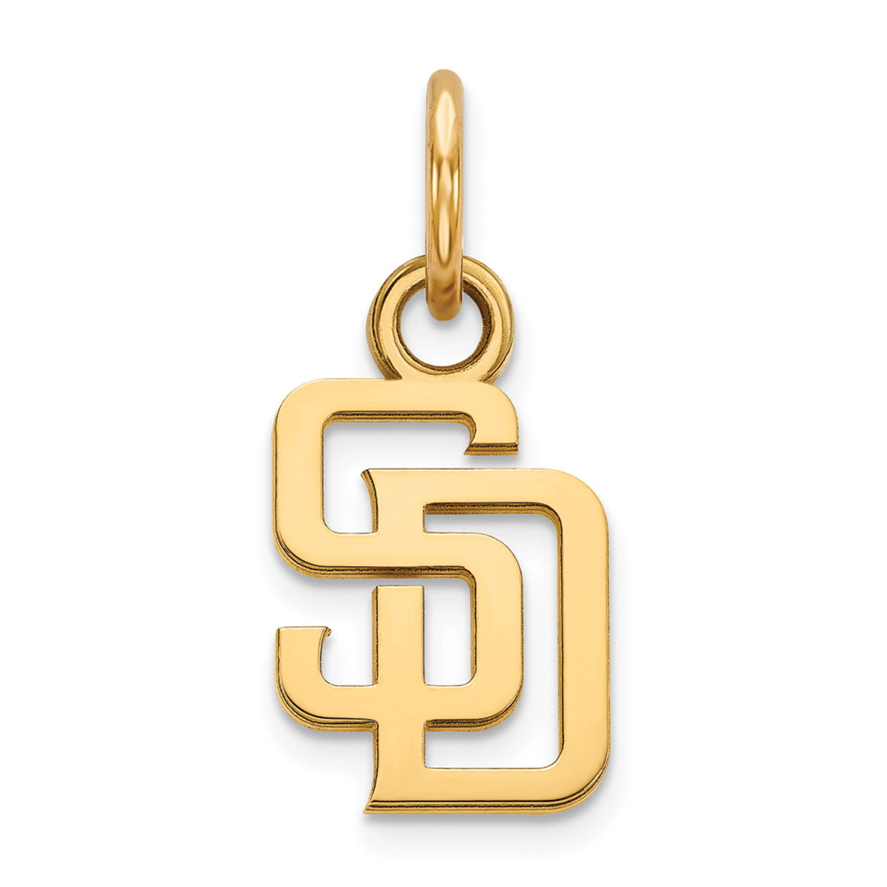 Houston Astros 14K Yellow Gold Extra Small Pendant