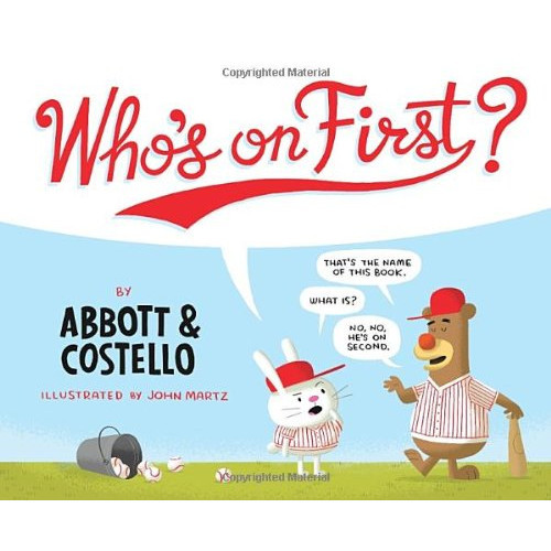 1982 Who's on First Abbott Costello 1枚 Who-s-on-First-Hardcover-