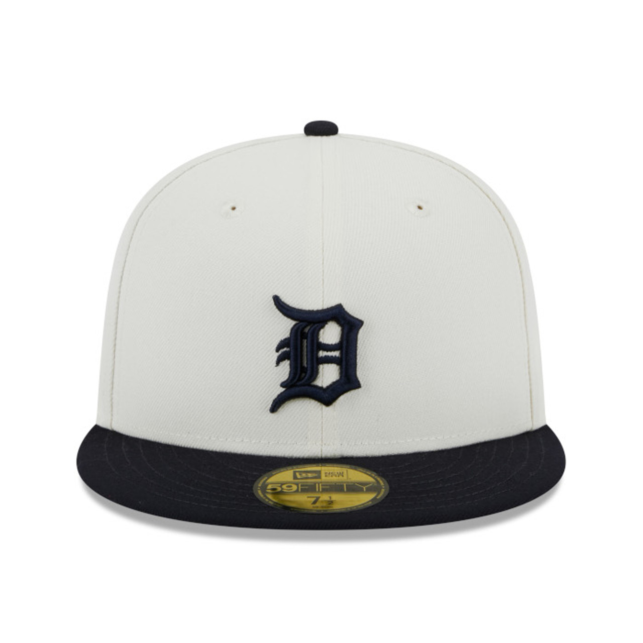 Men's Detroit Tigers New Era Black Team Logo 59FIFTY Fitted Hat