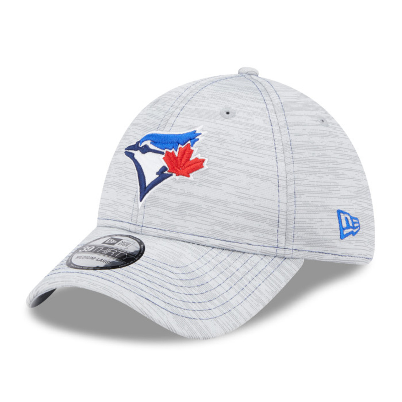 Mens New Era Toronto Blue Jays Speed 39THIRTY Light Grey Flex Fit Cap