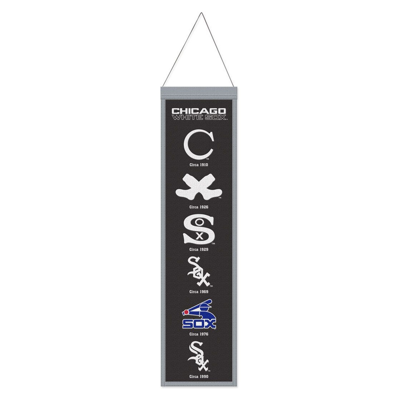 Chicago White Sox Heritage History Banner Pennant
