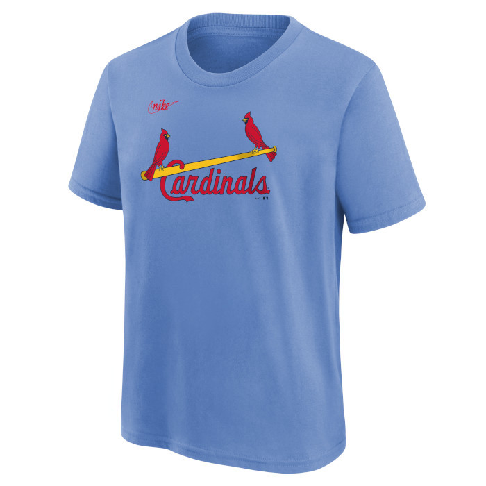 Youth Nike Ozzie Smith St. Louis Cardinals Light Blue Name