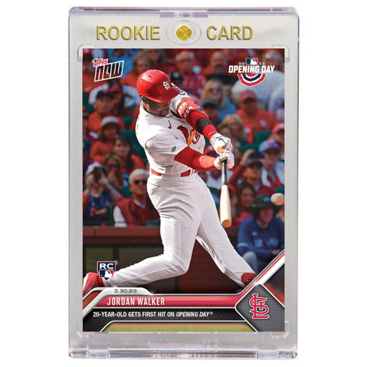 Jordan Walker St. Louis Cardinals 2023 Topps Now # 7 Rookie Card