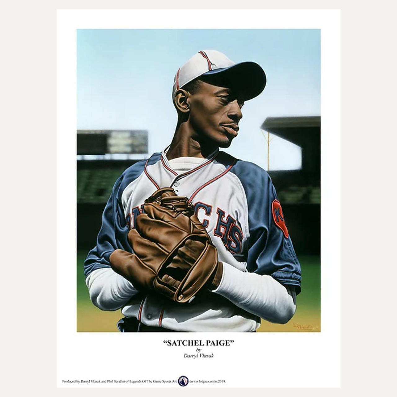 Satchel Paige Indians MLB Champion Wide World Of Sports Stat