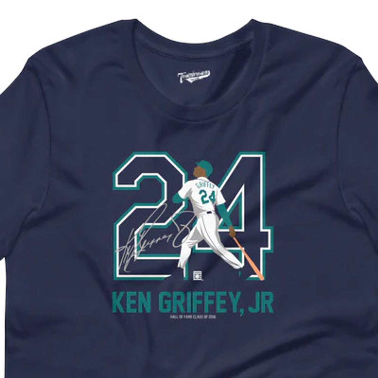 Ken Griffey Jr. Chicago White Sox Black T-Shirt 2XL New