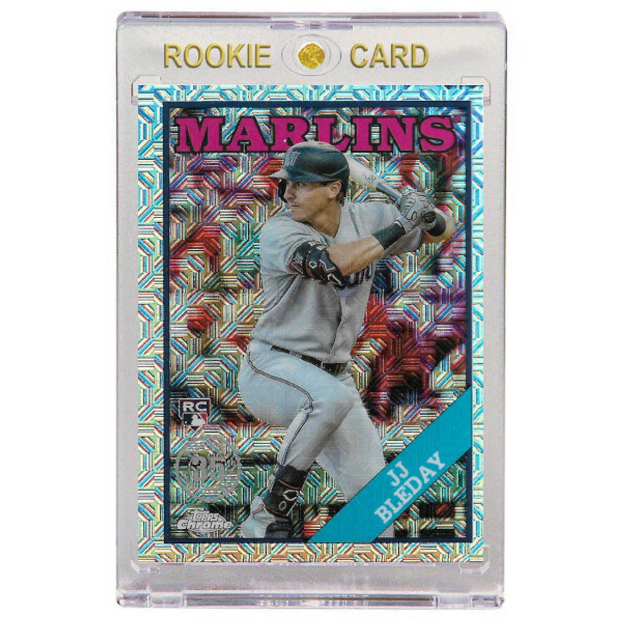 JJ Bleday 2023 Topps Series 1 35th Silver Pack Chrome # 58 Rookie Card