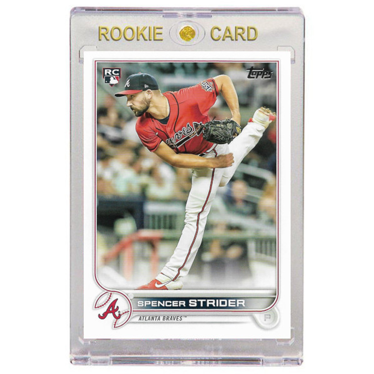 Spencer Strider Atlanta Braves 2022 Topps # 509 Rookie Card