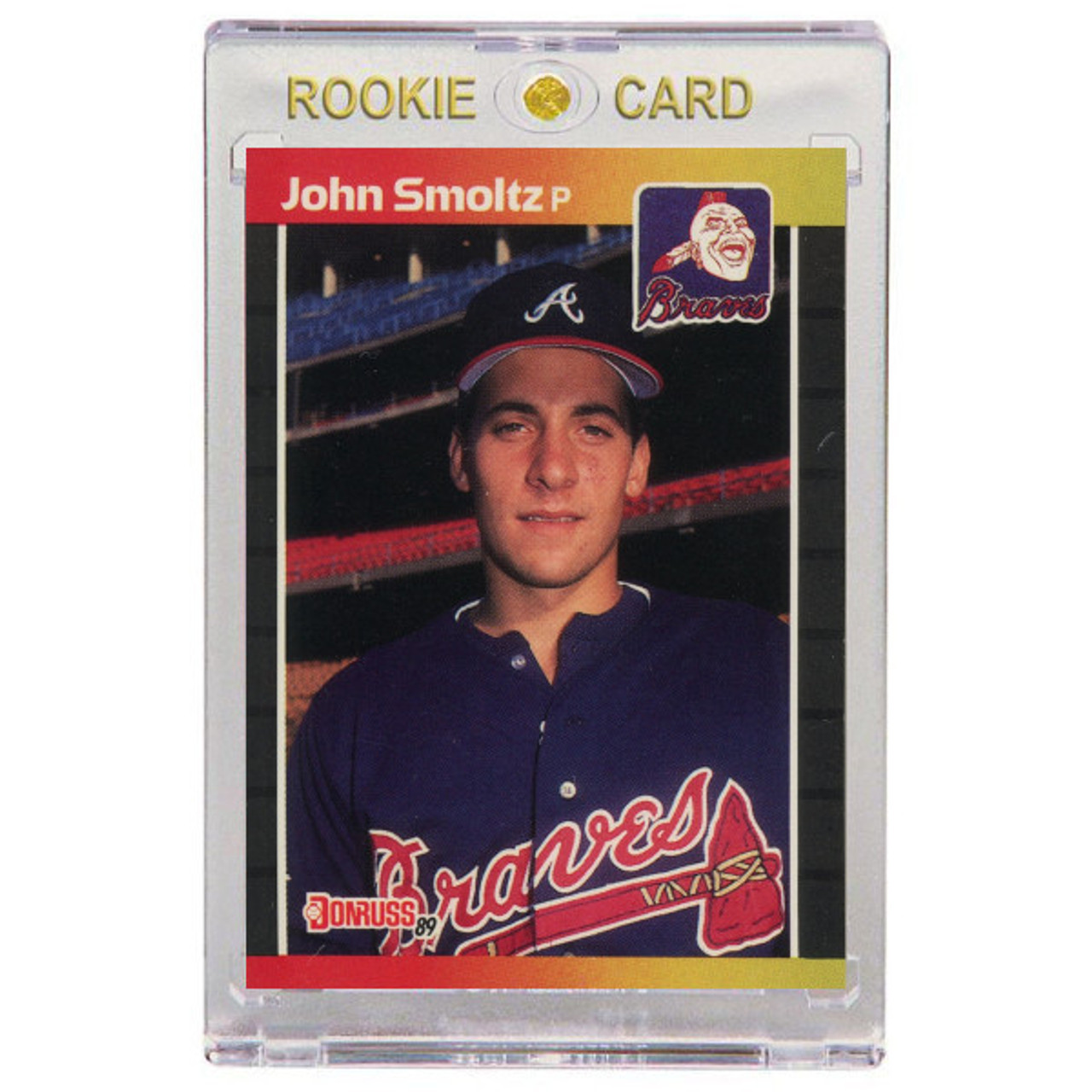 1989 JOHN SMOLTZ Atlanta BRAVES Hall of Fame Pitcher Vintage 