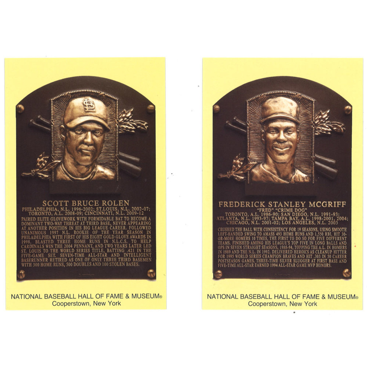 Ferguson Arthur Jenkins 1991 Tv Sports Photo And Baseball Hall Of Fame  Postcard