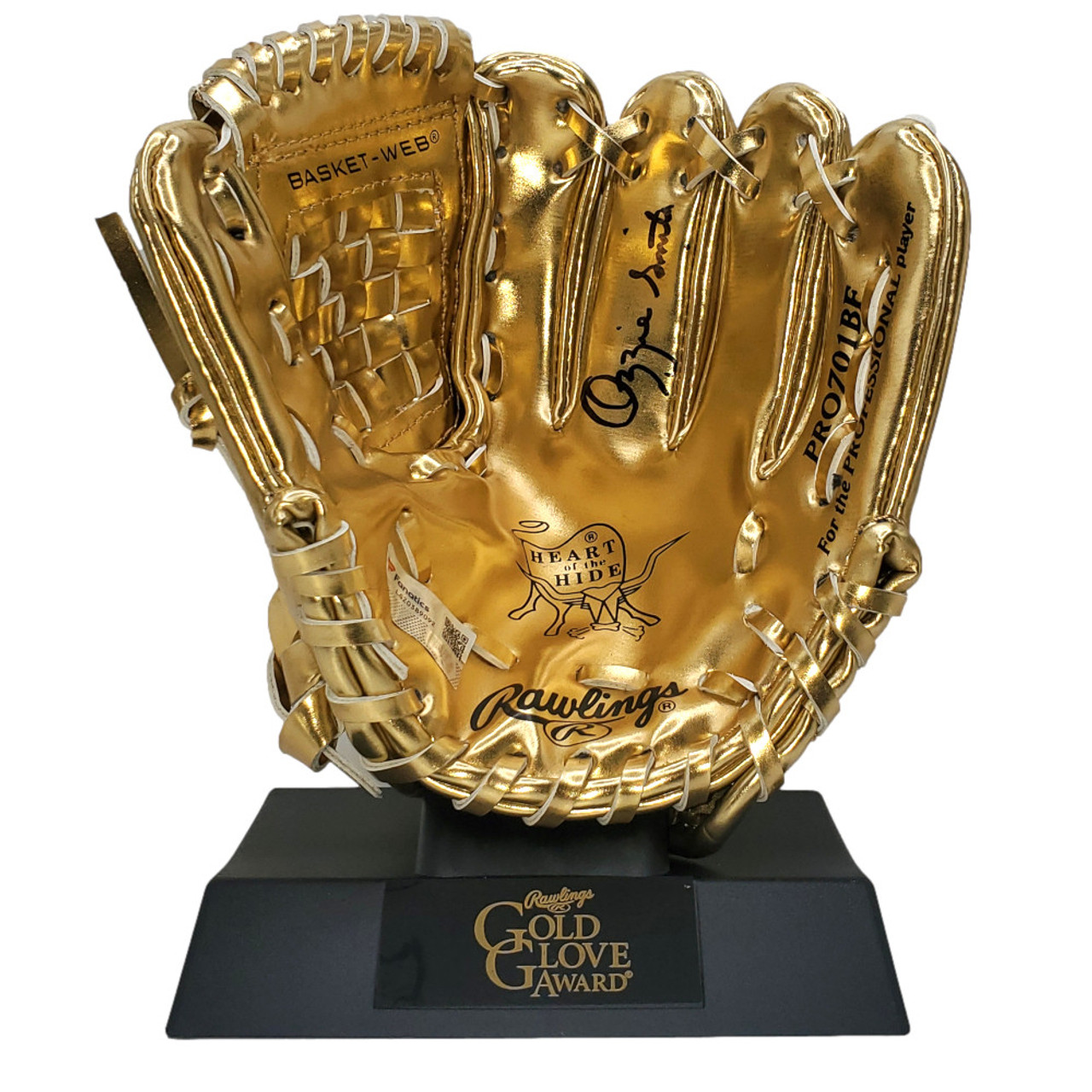 Hank Aaron Autographed Official Gold Glove Baseball Atlanta Braves
