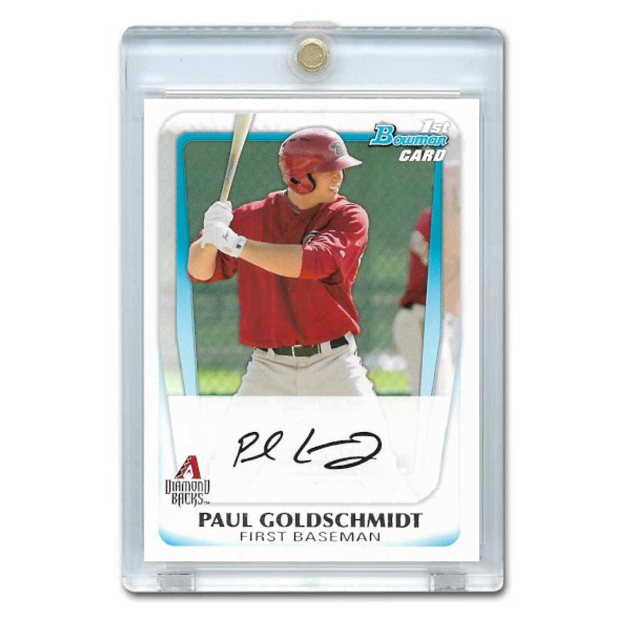 MLB Paul Goldschmidt Signed Trading Cards, Collectible Paul