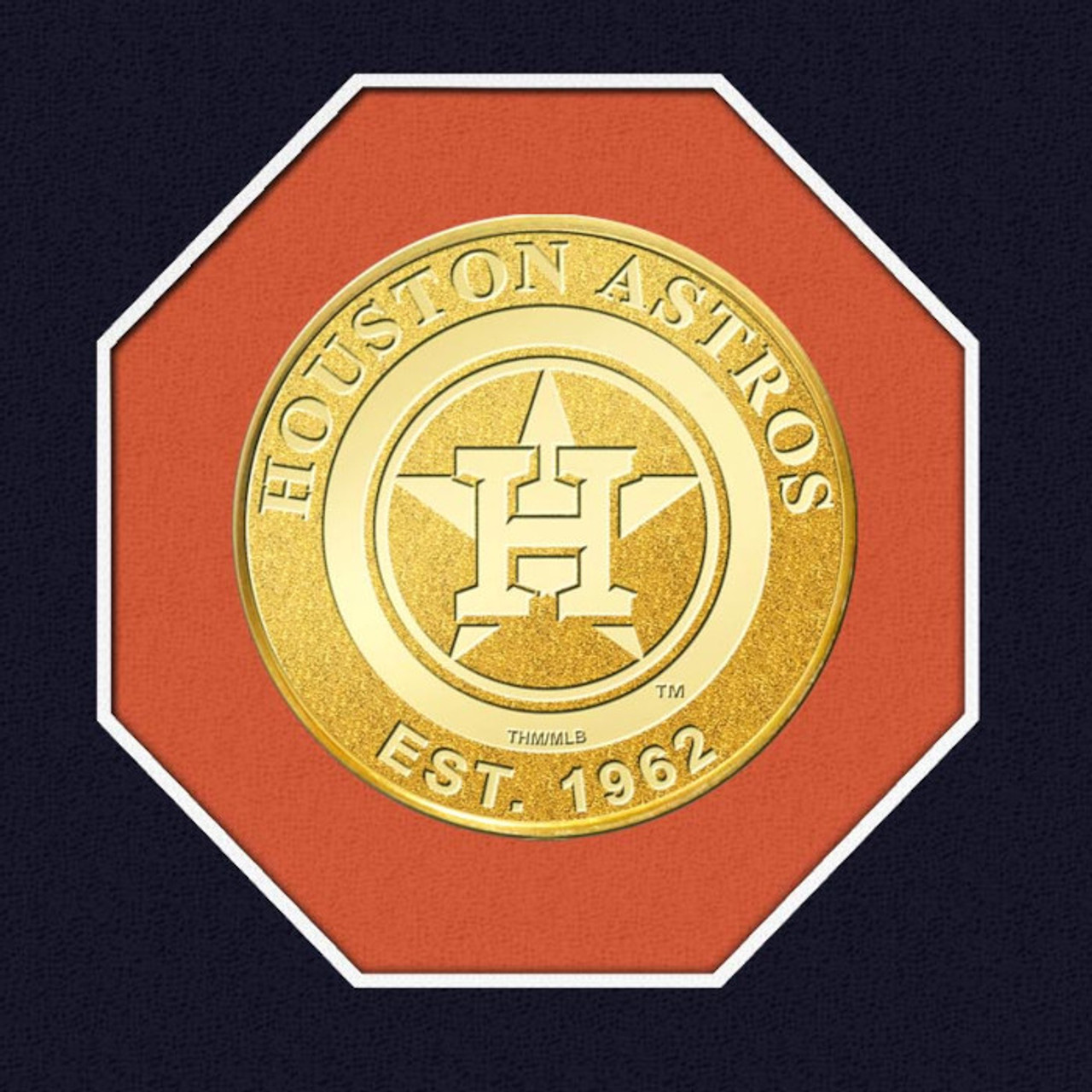 Team Houston Astros Two-Time 2022 World Series Champions Gold