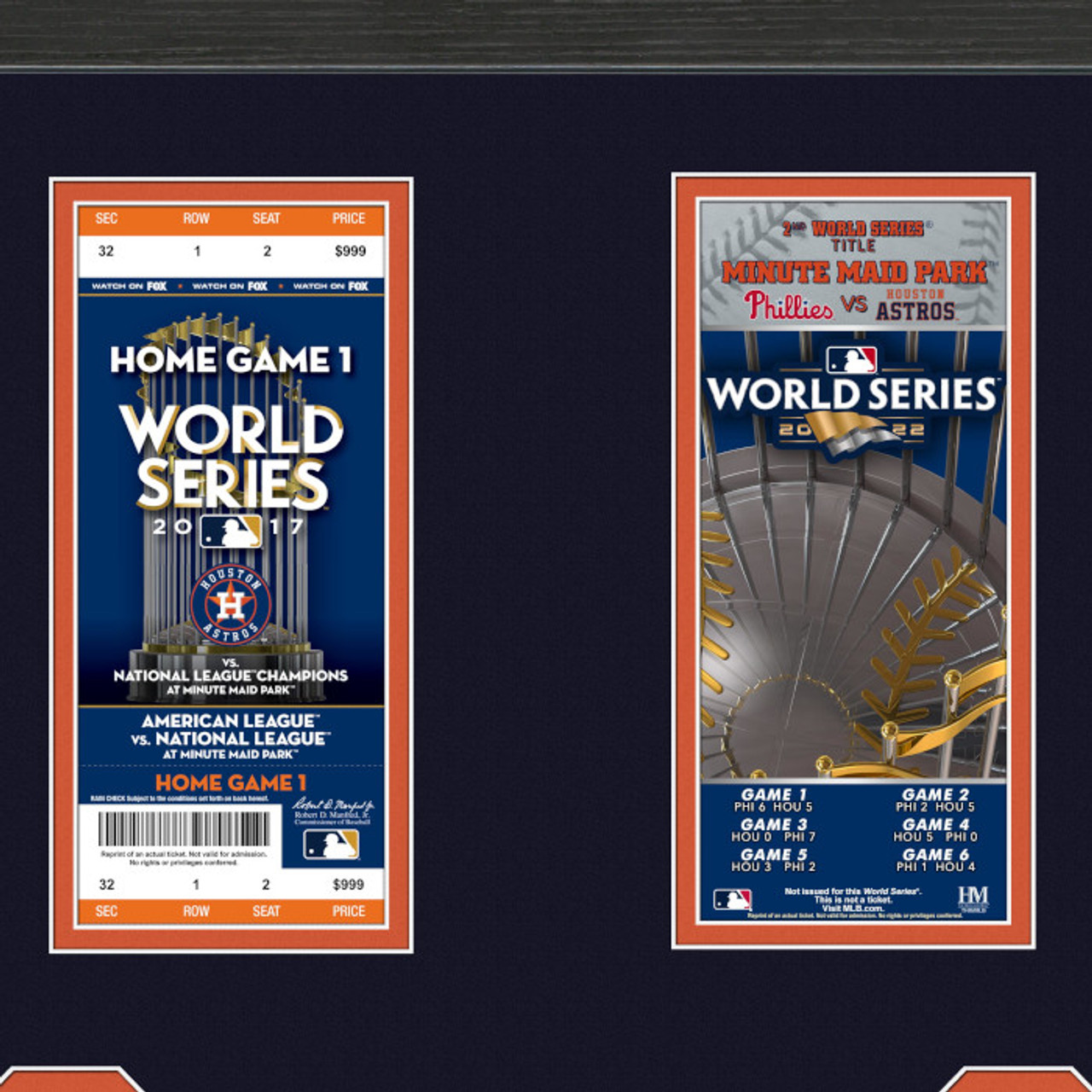 Houston Astros 2022 World Series Champions DVD