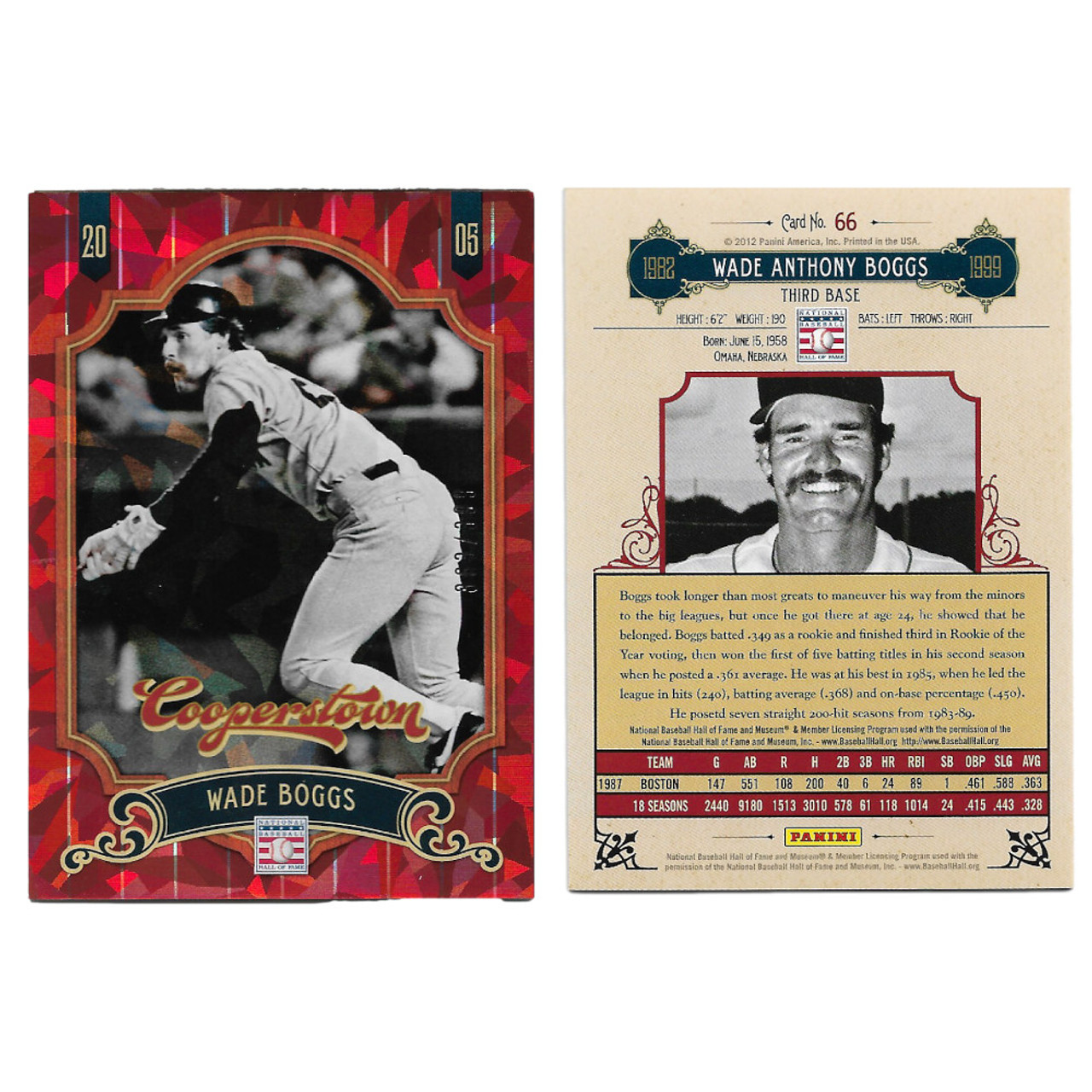 Panini Boston Red Sox Sports Trading Cards