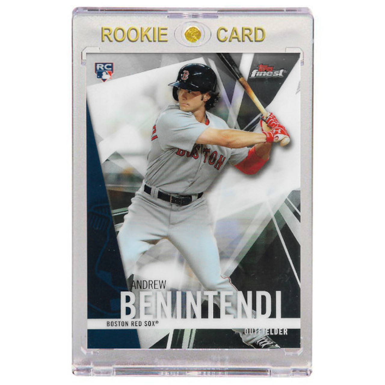 Andrew Benintendi Boston Red Sox 2017 Topps Finest # 66 Rookie Card