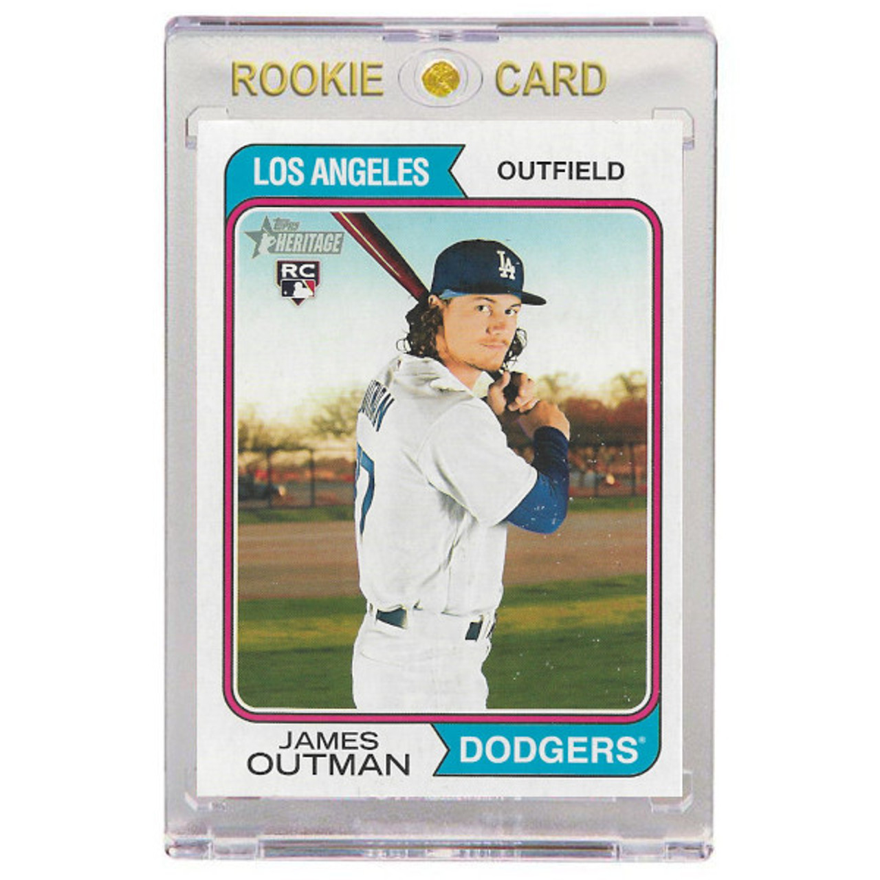 James Outman Los Angeles Dodgers 2023 Topps Heritage # 93 Rookie Card