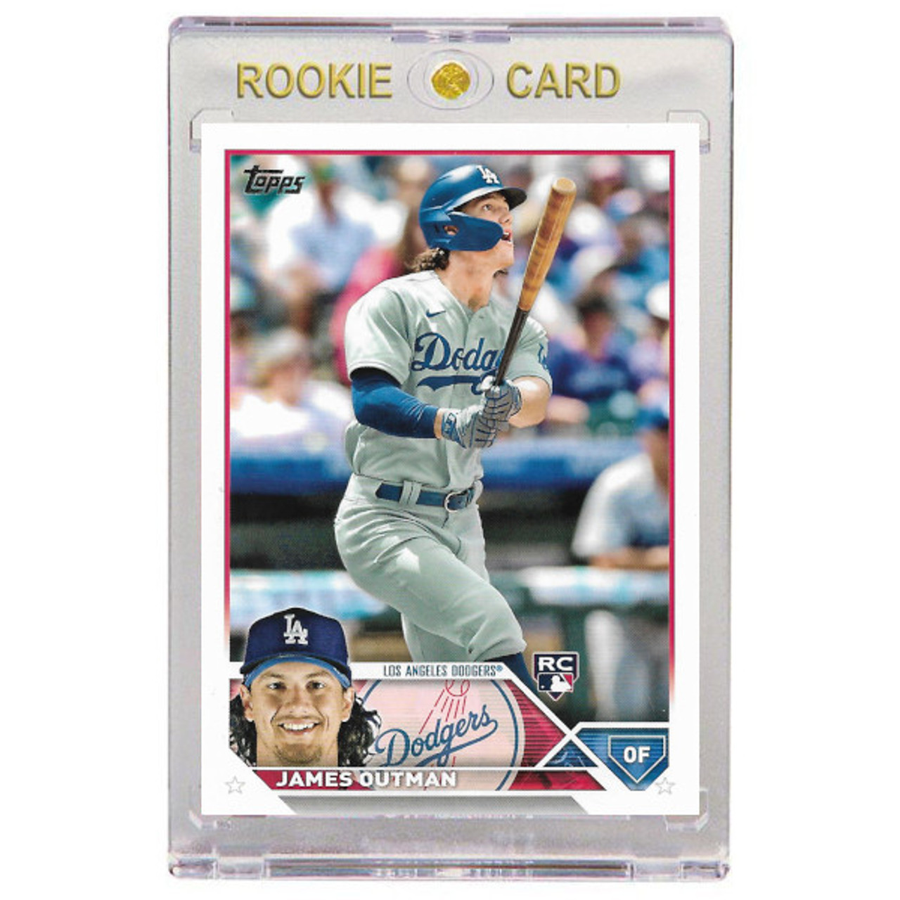 Los Angeles Dodgers MLB Topps Chrome Collection Off White Fitted