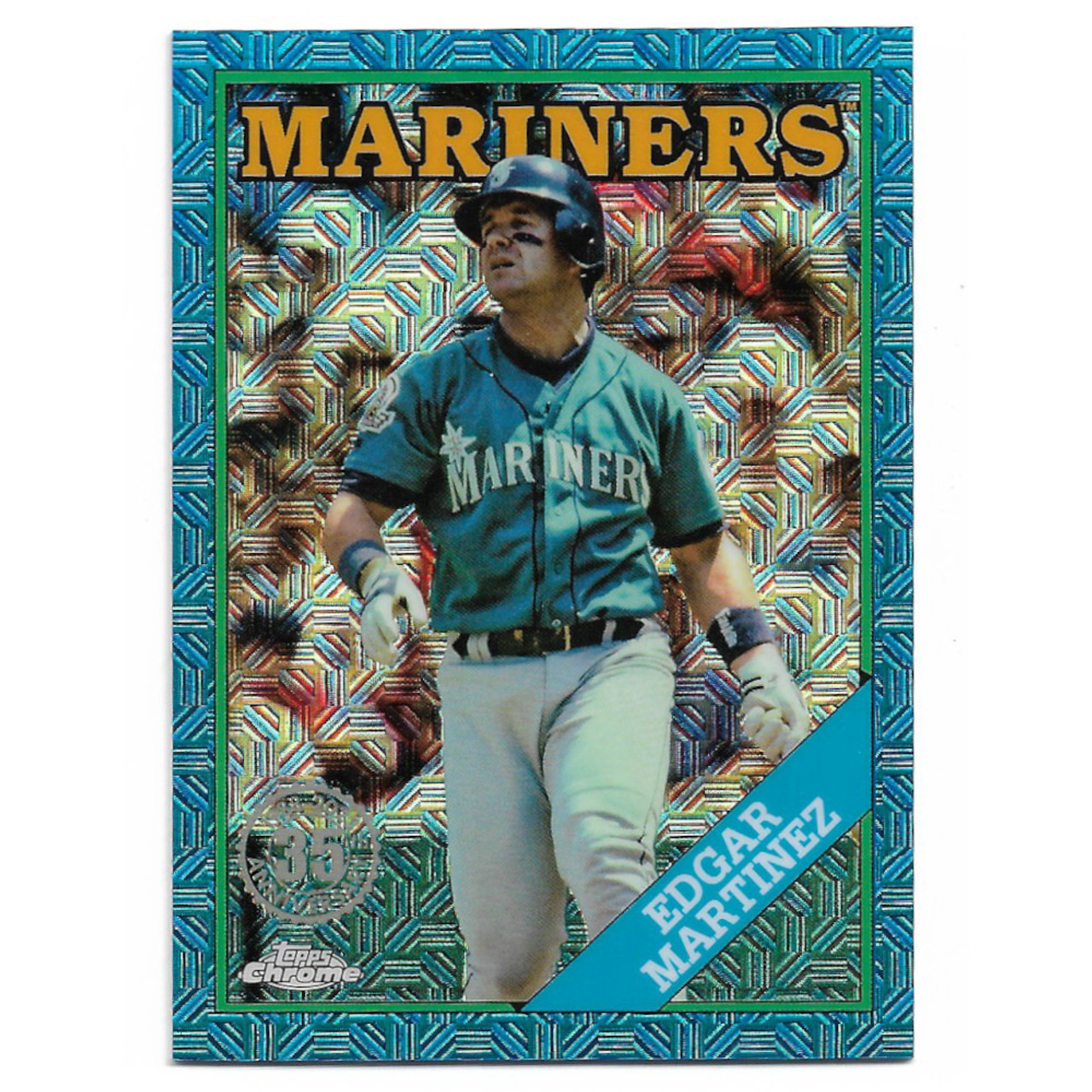 MLB Seattle Mariners (Edgar Martinez) Men's Cooperstown Baseball Jersey