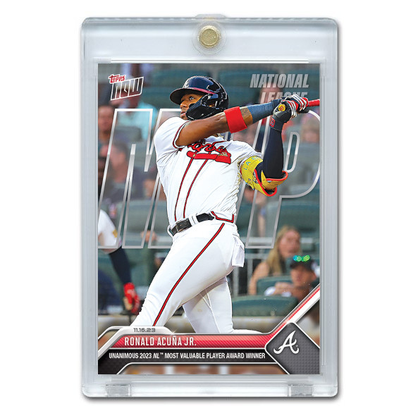 topps now アクーニャJr. Acuna Jr OS-17 MVP 17 Ronald-Acuna-Jr.-NL-MVP-Winner