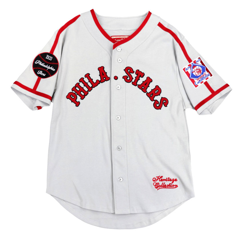 Men’s Philadelphia Stars Replica Light Grey Heritage Jersey